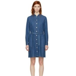 A.P.C. Indigo Denim Jane Dress